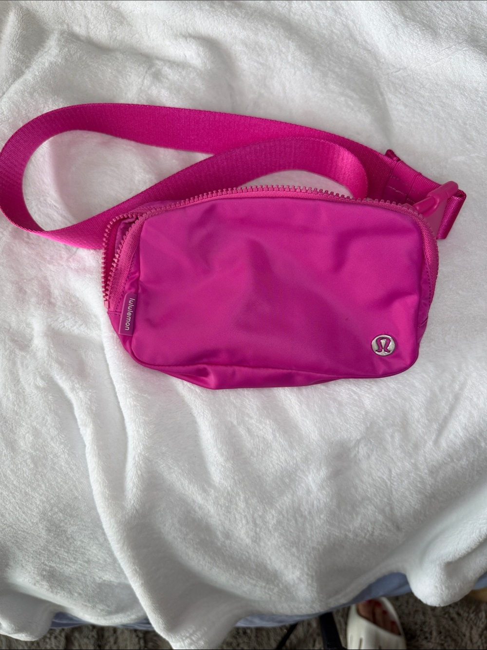 lululemon athletica Hot Pink Crossbody Belt Bag